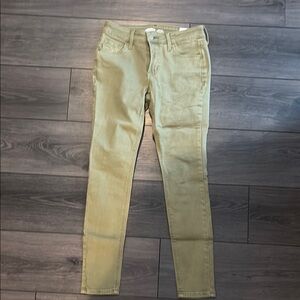 Women's Green Jeans